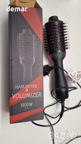 Sawop Четка сешоар за обем с горещ въздух с отрицателни йони против къдрене керамична титаниева, снимка 8 - Сешоари - 44166544