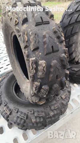 4 бр предни гуми за атв 21х7-10ц, снимка 6 - Гуми и джанти - 49521366