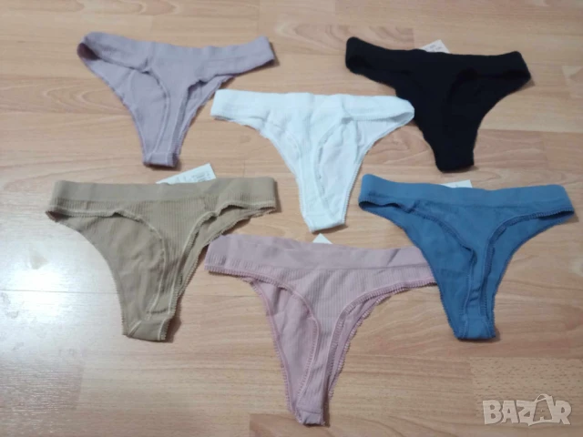 Дамски нежни прашки размер S/M и L/XL, снимка 2 - Бельо - 49657553