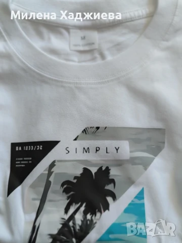 Мъжка тениска, М, снимка 3 - Тениски - 50732795