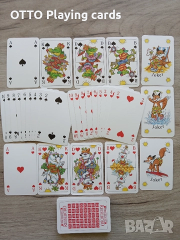 Стари карти за игра, снимка 2 - Карти за игра - 51896184