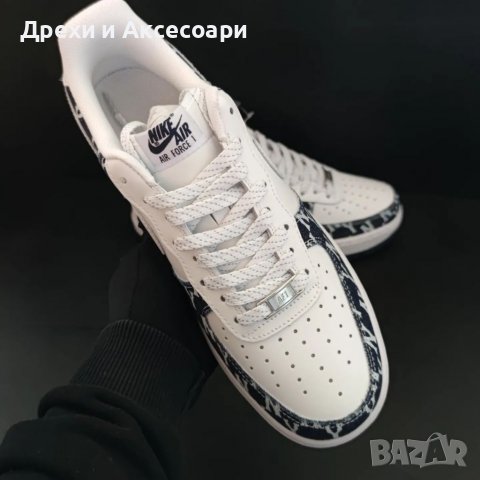 Nike Air Force 1 Denim Оригинални Маратонки Размер 43 Номер Обувки с дънков плат уникални , снимка 4 - Маратонки - 37410574