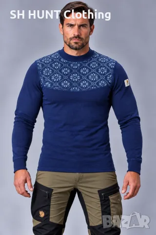 JANUS Thermo 100% Merino Wool размер S термо блуза 100% Мерино Вълна - 1087