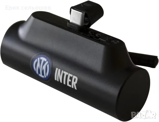 Inter Power Bank 4500mAh – Мини Външна Батерия с USB-C и Стойка