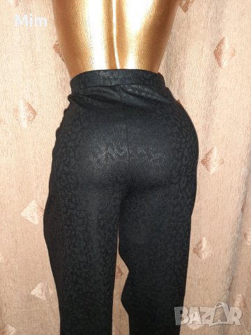  46 Черен клин от кожен змийски принт , снимка 3 - Клинове - 39166644