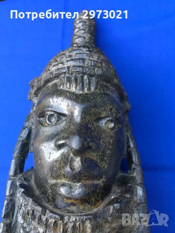 статуетка глава на жена, снимка 3 - Антикварни и старинни предмети - 42902948