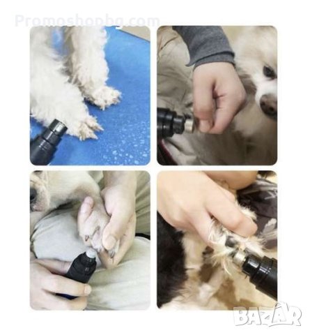 Електрическа пила за нокти Purlov за кучета + 2 бр. приставки, снимка 2 - Други стоки за животни - 42051118