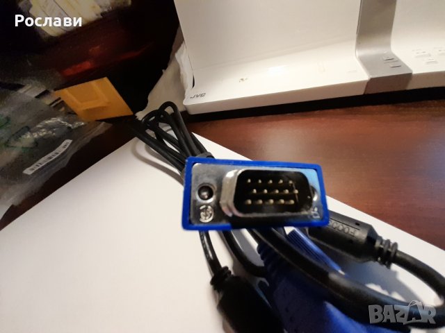068. VGA кабел за Монитор, снимка 9 - Кабели и адаптери - 40146808