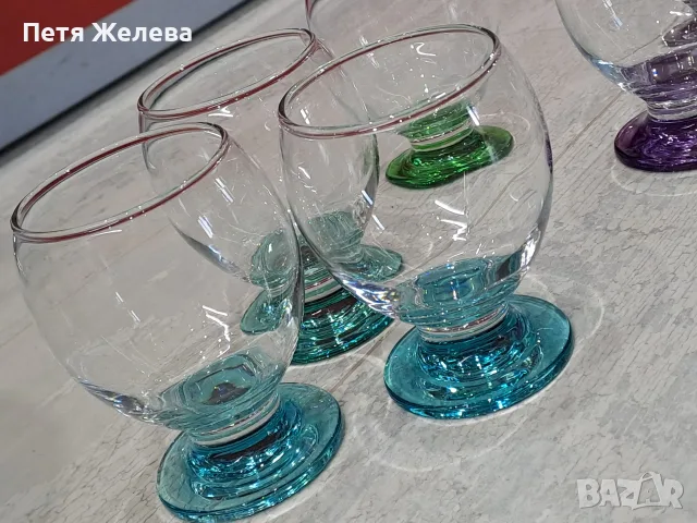 Чаши със цветно дъно-250мл , снимка 2 - Чаши - 56375293