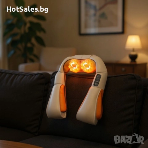 Шиацу масажор за врат и гръб, снимка 8 - Масажори - 54029424