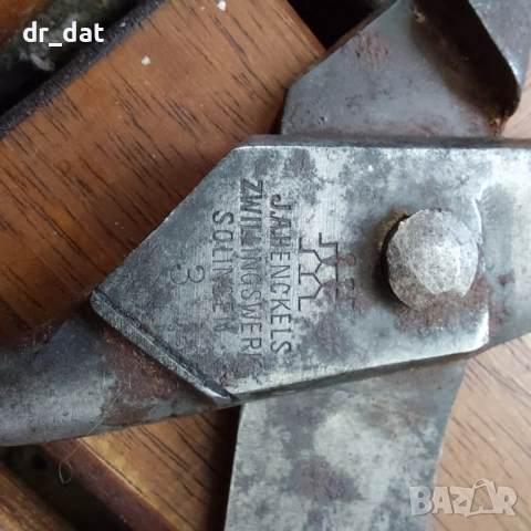 Стара немска ножица №3 Zwilling, снимка 5 - Антикварни и старинни предмети - 51851885