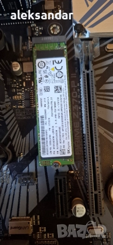 дъно.asus prime.z370.inte.kore..i7.8700.32GB.ram.DDR4.ssd.512.GB, снимка 3 - Дънни платки - 52918758