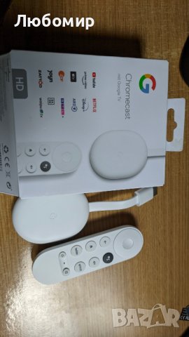 Устройство за гледане на телевизия и филми Google Chromecast Google TV, снимка 13 - Приемници и антени - 44470888