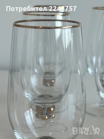 Луксозни кристални чаши , снимка 4 - Антикварни и старинни предмети - 54109771