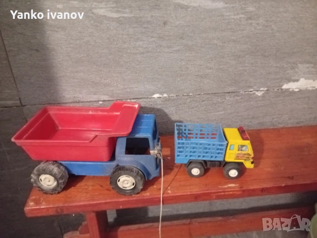 Ретро детски камйони, снимка 6 - Антикварни и старинни предмети - 51292970