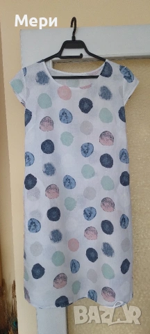 Лятна ленена рокля, снимка 6 - Рокли - 53875842