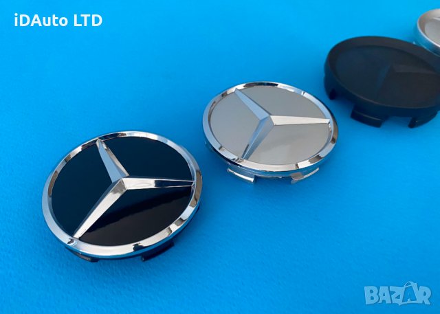 Mercedes капачки за джанти 64мм, Мерцедес, емблеми, e320, w211, w203, снимка 3 - Аксесоари и консумативи - 37392101