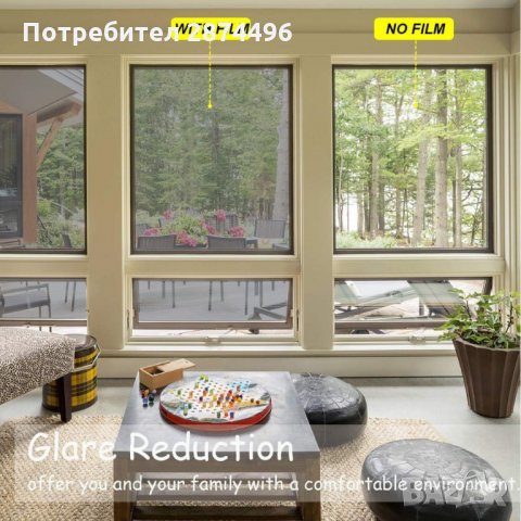 2477 Слънцезащитно фолио за затъмняване на прозорци и стъкла, снимка 7 - Други стоки за дома - 34995901