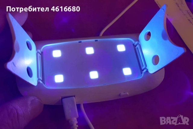 UV LED лампа мини BESTSUIT УВ ЛЕД ЛАМПА, 7,99 лв , снимка 6 - Селфи стикове, аксесоари - 52073662