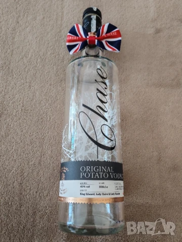 Шише и кутия от водка CHASE. , снимка 6 - Колекции - 51225451