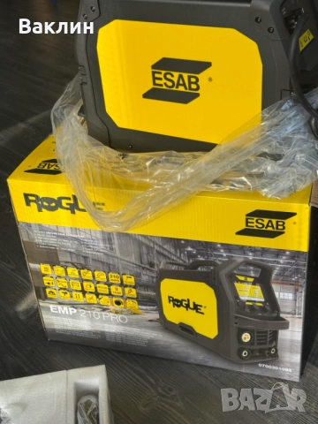 Заваръчен инвертор ESAB Rogue EMP 210 Pro, снимка 2 - Други машини и части - 52237813