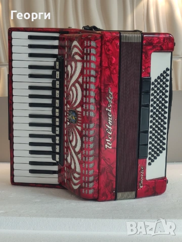 Продавам акордеон Велтмайстер Каприче 96 баса, снимка 2 - Акордеони - 54133698