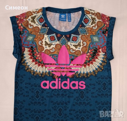 Adidas Originals Tee оригинална тениска S Адидас спорт фланелка, снимка 2 - Спортни екипи - 44258130