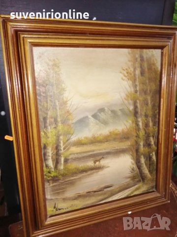 Картина масло на платно, снимка 2 - Картини - 39075958