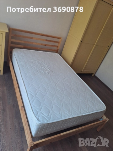 Еднолицев пружинен матрак ЕЛИТЕ с размер 116 / 186 см.