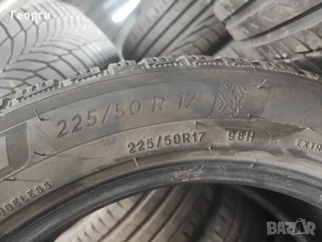 2бр.зимни гуми 225/50/17 Michelin, снимка 5 - Гуми и джанти - 55829269
