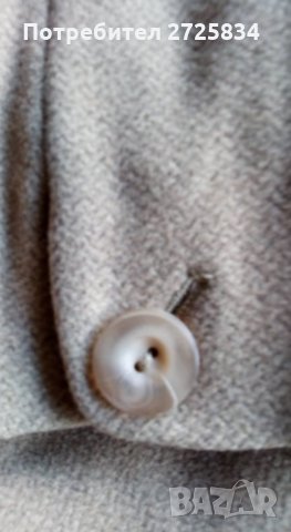 Палто, беж, вълна и кашмир, М, снимка 11 - Палта, манта - 31029389