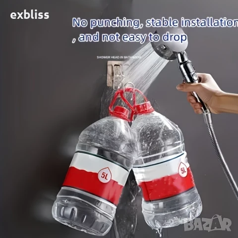 Закачалка за кухня или баня самозалепваща се, снимка 7 - Други - 50761092