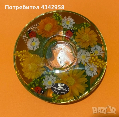 Декоративен свещник GILDE Dreamlight – Германия.