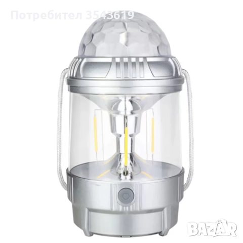 Мултифункционалната LED лампа диско и къмпинг за осветление USB , снимка 9 - Други - 51769647