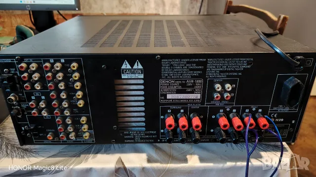 5.1 канален японски ресийвър Denon AVR-1800., снимка 10 - Ресийвъри, усилватели, смесителни пултове - 55867934