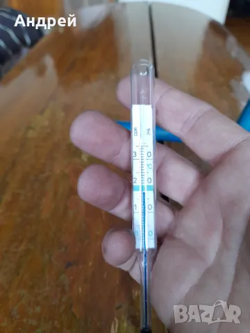 Стар спиртен термометър #2, снимка 4 - Други ценни предмети - 49742648