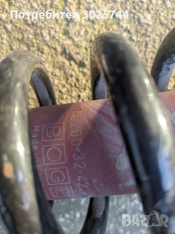 Заден амортисьор и пружина BOGE за спортно окачване (1BE) за Audi A4 B5 Quattro, снимка 6 - Части - 54044324