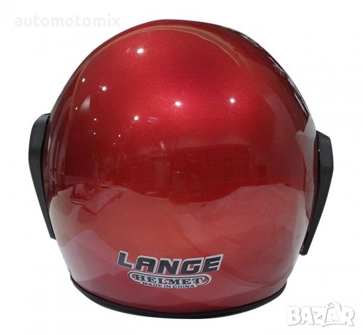 КАСКА ЗА МОТОР,СКУТЕР ЧЕРВЕН - 2415, снимка 2 - Аксесоари и консумативи - 39497932