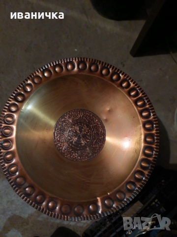 Продавам медни чинии за стена, снимка 13 - Декорация за дома - 52507089