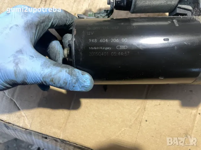 Стартер 94860420600 Porsche Cayenne 957 4,8 V8, снимка 2 - Части - 49768962