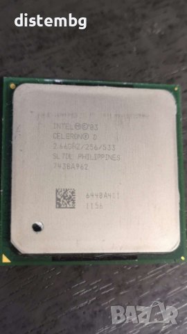 Процесор Intel CeleronD 2.66 GHz   s.478   , снимка 1 - Процесори - 42703809