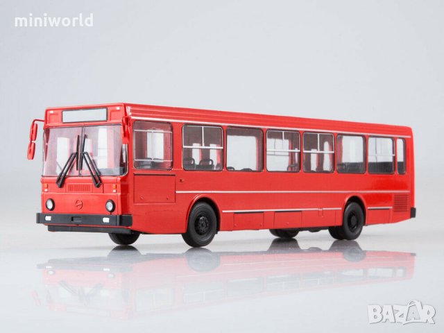 ЛиАЗ 5256 градски автобус - мащаб 1:43 на Наши Автобуси моделът е нов в блистер, снимка 6 - Колекции - 31947537