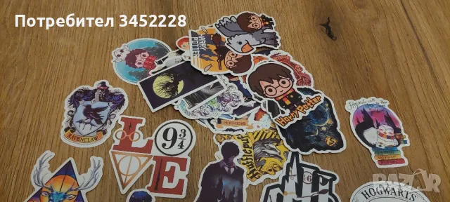 стикери Хари Потър нови за колекционери , снимка 3 - Антикварни и старинни предмети - 49864439