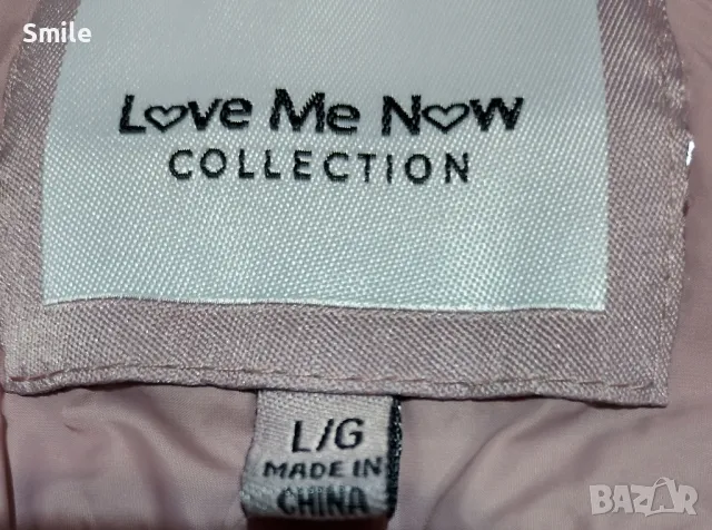 Дамско зимно яке LOVE ME NOW, снимка 6 - Якета - 49597246