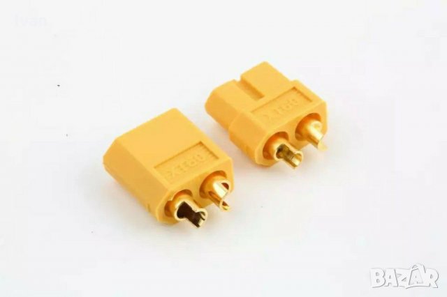 Конектори XT60 XT-60 мъжки и женски Bullet Connectors Plugs For RC Lipo Battery, снимка 4 - Друга електроника - 30219808