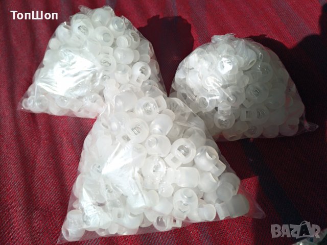 100бр. Пластмасови стопери за дрехи , мартеници