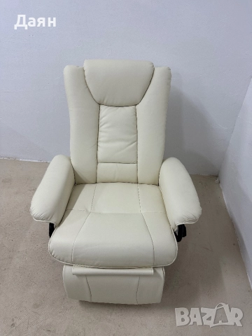 Релакс кресло въртящо се на 360 градуса HOMCOM, снимка 6 - Дивани и мека мебел - 52576916