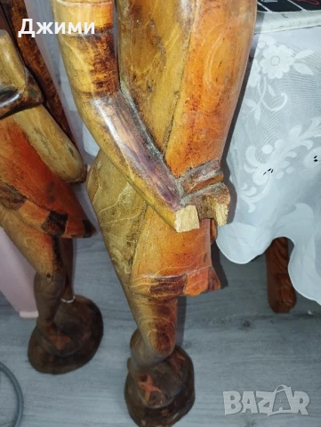 много стара африканска дърворезба, снимка 3 - Антикварни и старинни предмети - 51237098
