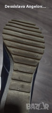 Дамски обувки естествена кожа на висока платформа , снимка 2 - Дамски ежедневни обувки - 40664763