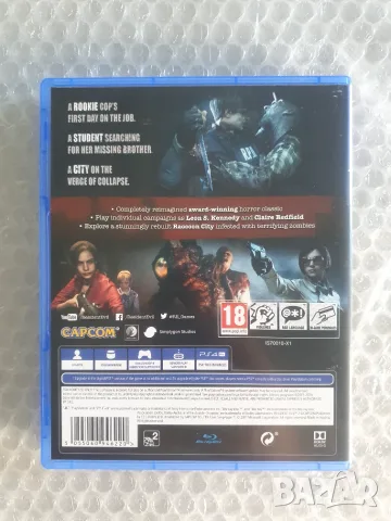 Resident Evil 2 Remake PS4 (Безплатен ъпдейт за PS5), снимка 2 - Игри за PlayStation - 56138348